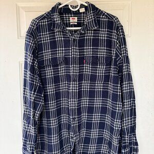 Levi's Plaid Flannel Shirt